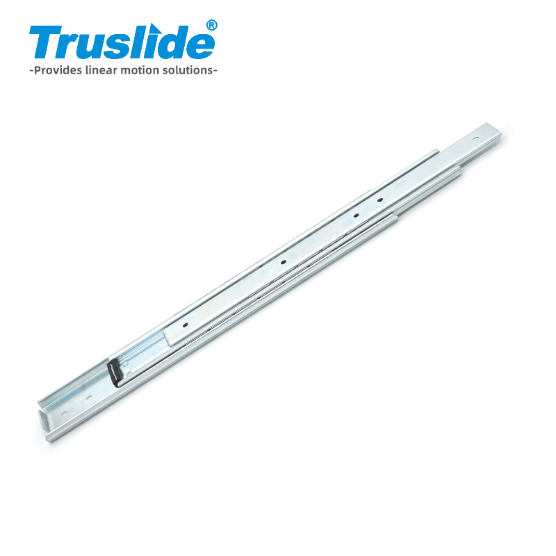 冷轧钢材质12.7mm厚51mm宽中载滑轨最大承载68KG 用于办公设备，工业电子设备，医疗设备和汽车部分