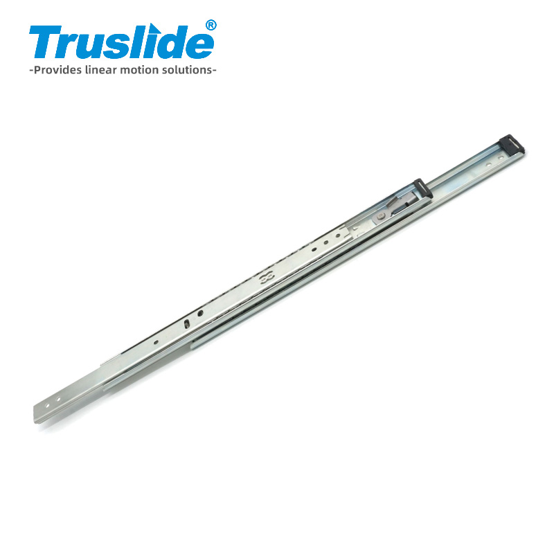 冷轧钢材质19mm厚35mm宽带锁重载滑轨最大承载50KG 用于办公设备，工业电子设备，医疗设备和汽车部分