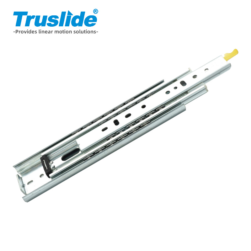 冷轧钢材质12.7mm厚71mm宽带锁重载滑轨最大承载200KG 用于医疗 抽屉 用于办公设备，工业电子设备，医疗设备和汽车部分